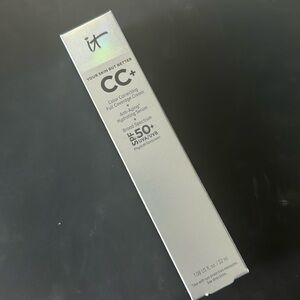 NEW Unopened Full Size it Cosmetics CC+ cream Medium Tan